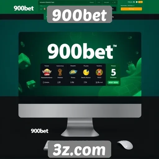 Análise da interface do usuário do site 900bet